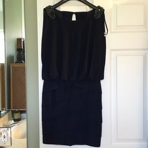 XSCAPE NWT navy formal dress